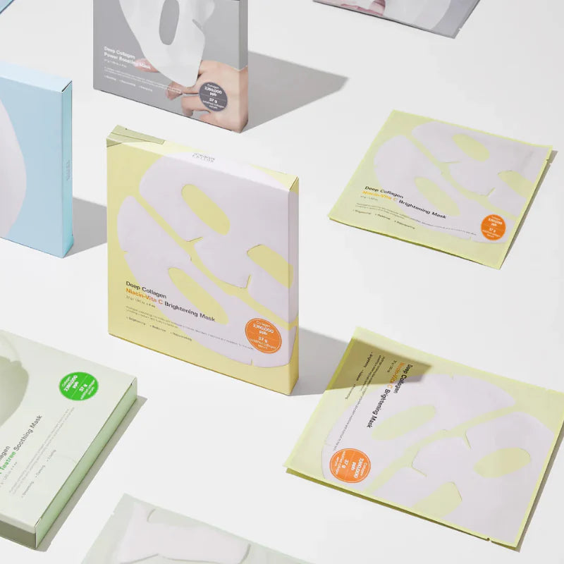 Deep Collagen Niacin Vita C Brightening Mask
