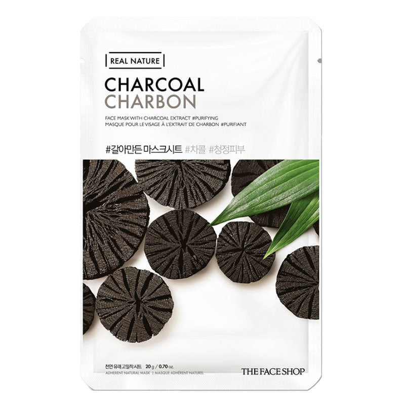 THE FACE SHOP Real Nature Charcoal Mask Sheet | Mask | BONIIK
