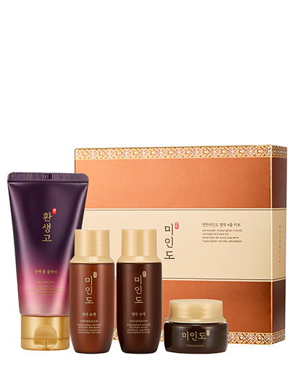 THE FACE SHOP Yehwadam Myeonghan Miindo Ultimate Skincare Kit | BONIIK Best Korean Beauty Skincare Makeup in Australia