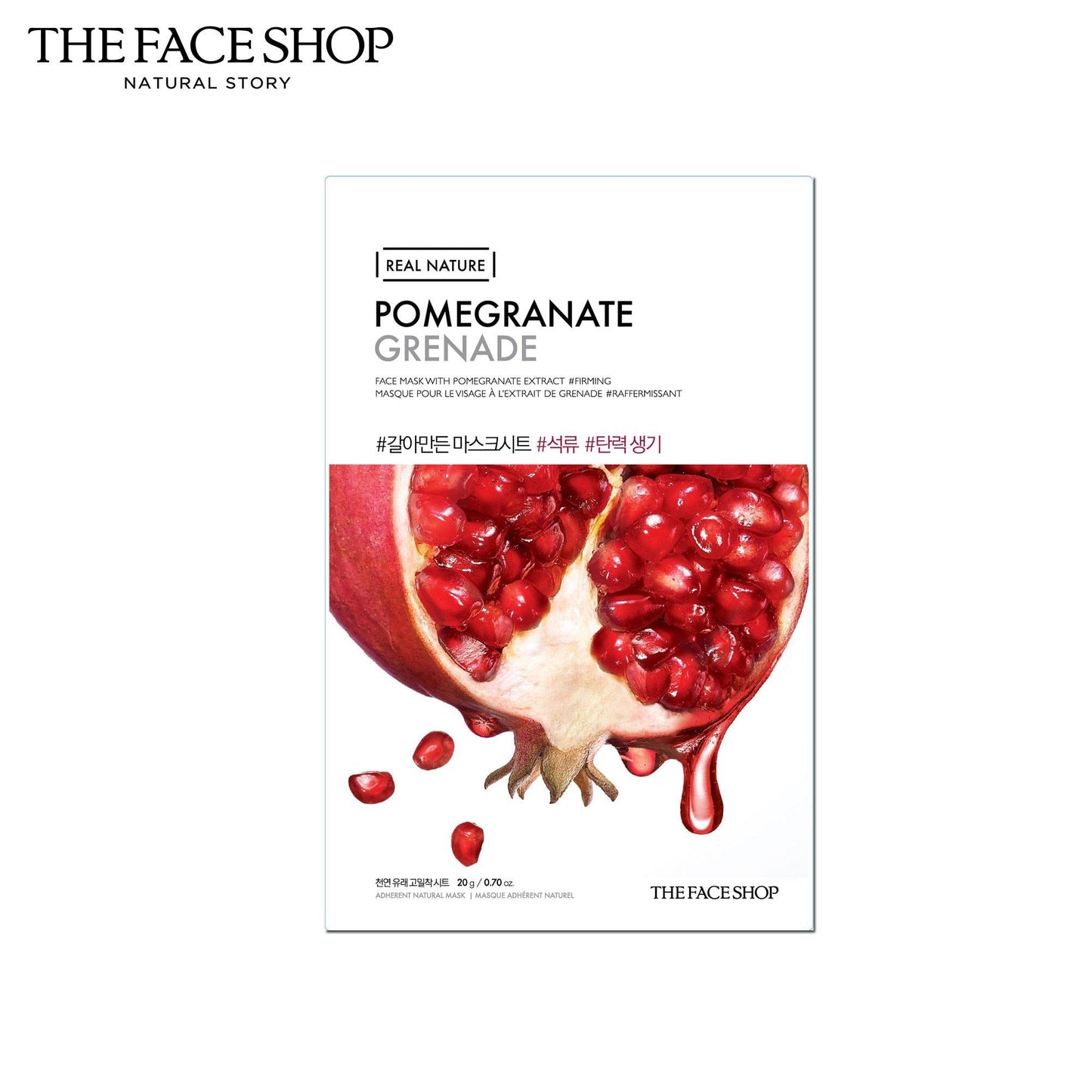 THE FACE SHOP Real Nature Pomegranate Mask Sheet | MASK | BONIIK
