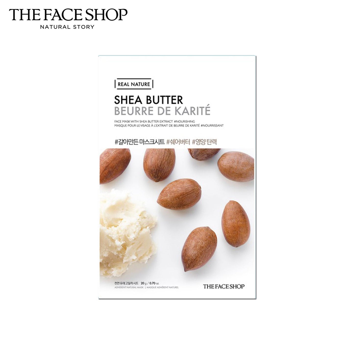 THE FACE SHOP Real Nature Shea Butter Mask Sheet | MASK | BONIIK