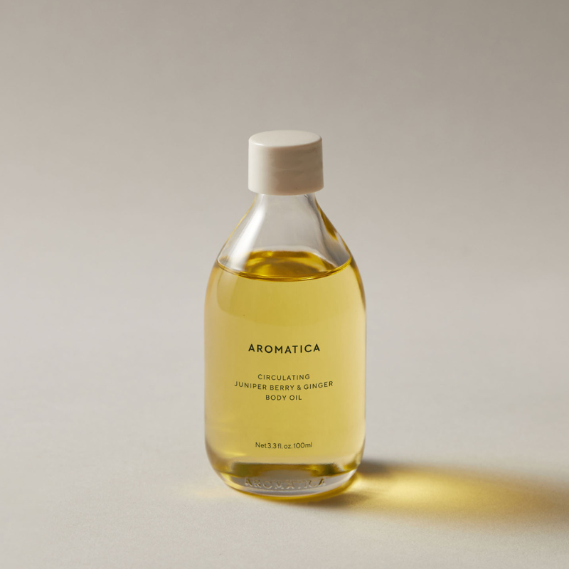 AROMATICA Circulating Body Oil Juniper Berry & Ginger | BONIIK K-Beauty Skincare Australia