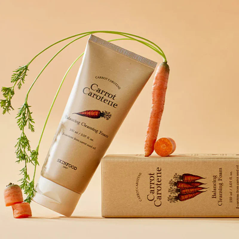 Carrot Carotene Balancing Cleansing Foam