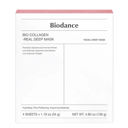 Bio-Collagen Real Deep Mask Bundle (4pcs)