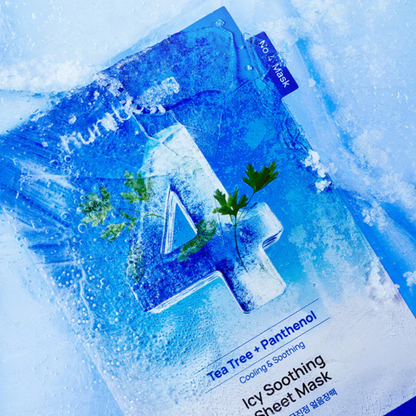 No.4 Icy Soothing Sheet Mask (1pc)