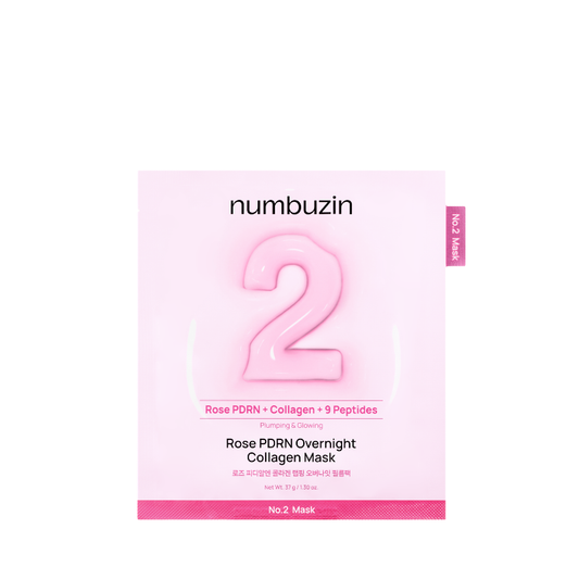No.2 Rose Pdrn Overnight Collagen Mask (4pcs)
