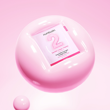 No.2 Rose Pdrn Overnight Collagen Mask (4pcs)