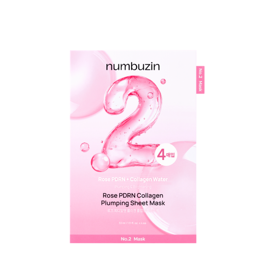 No.2 Rose Pdrn Collagen Plumping Sheet Mask