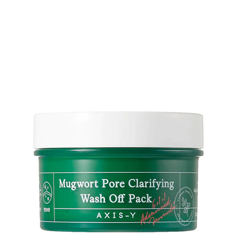 AXIS-Y Mugwort Pore Clarifying Wash Off Pack | BONIIK Best Korean Beauty Skincare Makeup Store in Australia