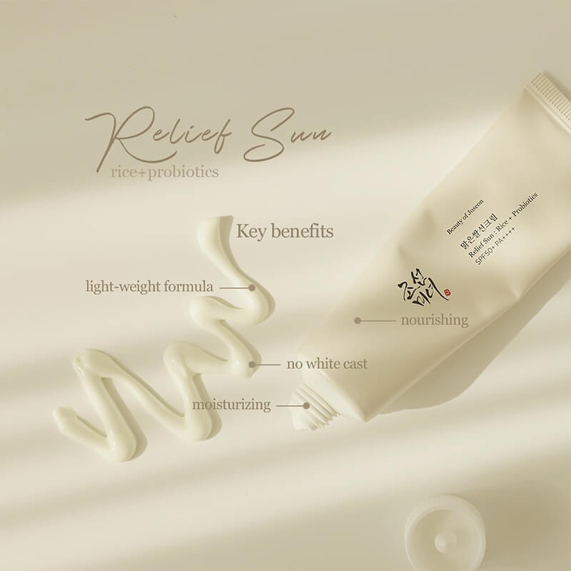 BEAUTY OF JOSEON Relief Sun: Rice + Probiotics | Sunscreen | BONIIK Australia