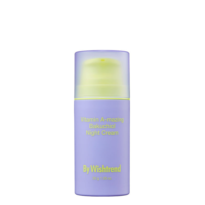 BY WISHTREND Vitamin A-mazing Bakuchiol Night Cream | Anti-aging Cream | BONIIK