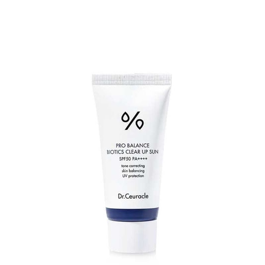 DR. CEURACLE Pro-Balance Biotics Clear Up Sun SPF50+ BONIIK K Beauty Australia