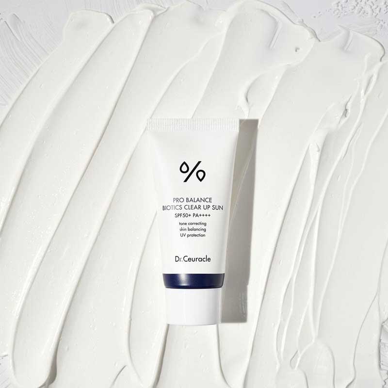 DR. CEURACLE Pro-Balance Biotics Clear Up Sun SPF50+ BONIIK Korean Beauty Australia