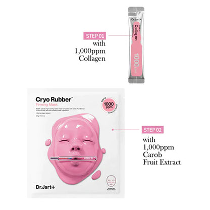 DR.JART Cryo Rubber With Firming Collagen Mask | Mask Sheet | BONIIK Best Korean Beauty Skincare Makeup Store in Australia