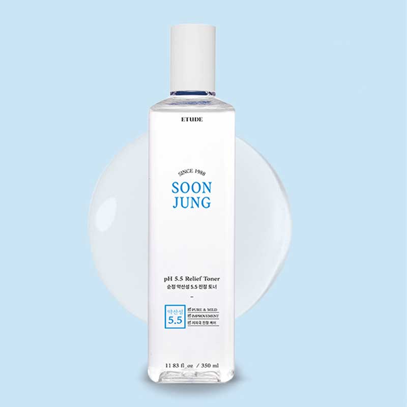 ETUDE HOUSE Soon Jung PH 5.5 Relief Toner BONIIK Korean Skincare Australia