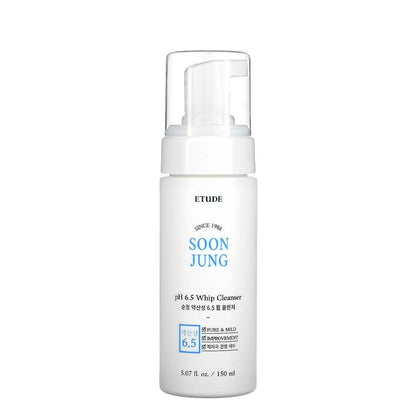 ETUDE HOUSE Soon Jung PH 6.5 Whip Cleanser BONIIK Korean Skincare Australia