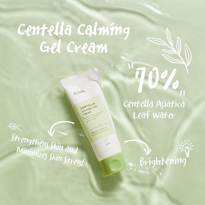 IUNIK Centella Calming Gel Cream | BONIIK Best Korean Skincare