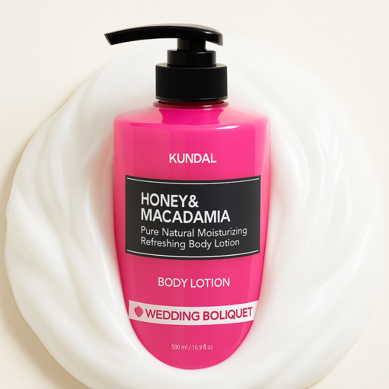 Honey & Macadamia Pure Body Lotion - Wedding Bouquet