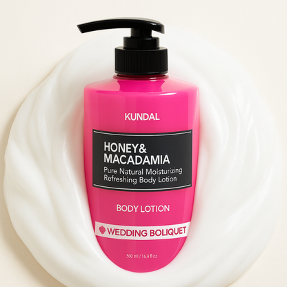 Honey & Macadamia Pure Body Lotion - Wedding Bouquet
