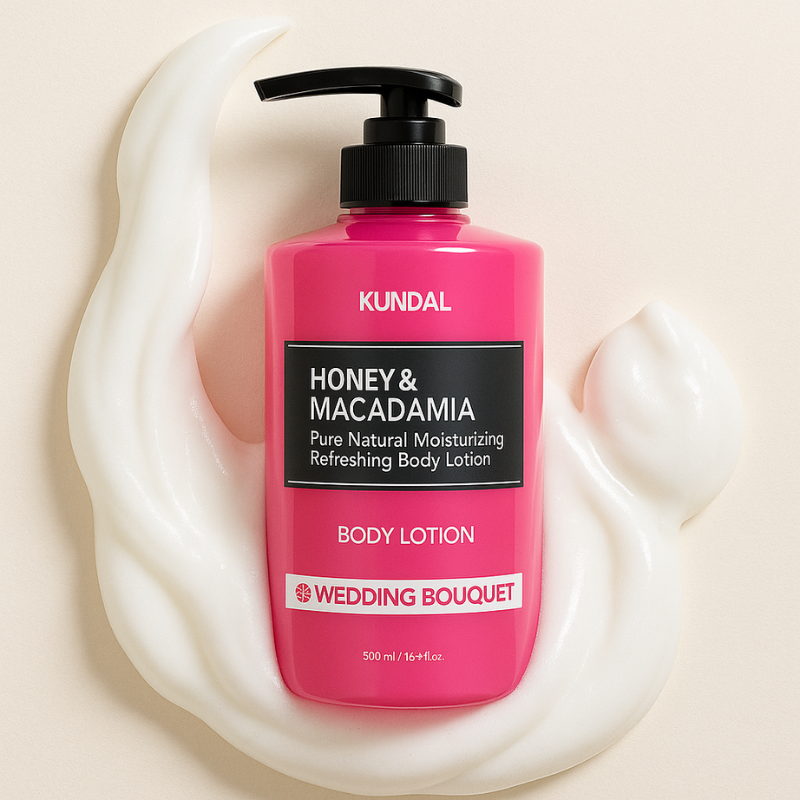 Honey & Macadamia Pure Body Lotion - Wedding Bouquet