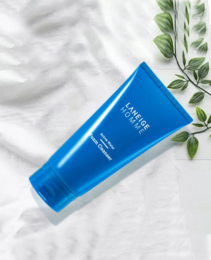 LANEIGE Homme Active Water Foam Cleanser | Men's Skincare | BONIIK Best Korean Beauty Skincare Makeup in Australia