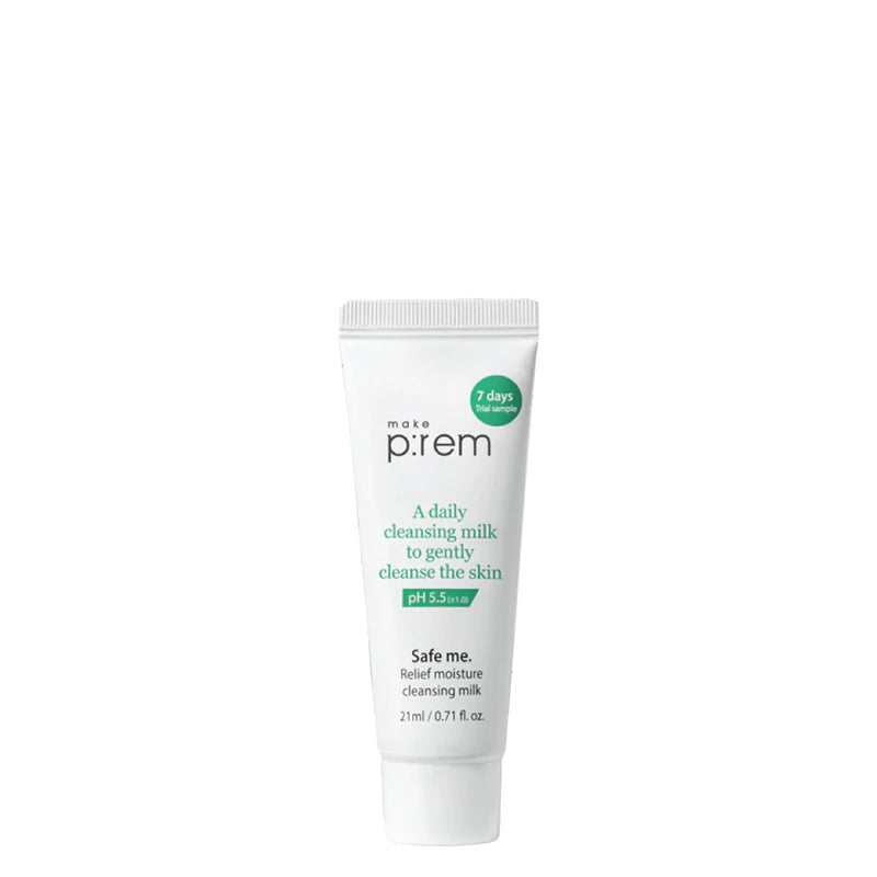 MAKE PREM Safe Me. Relief Moisture Cleansing Milk 21ml | BONIIK K Beauty Australia