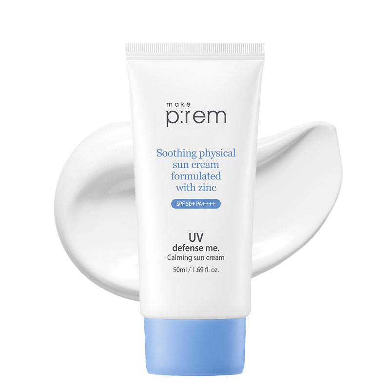 MAKE PREM UV Defense Me. Calming Sun Cream | Sunscreen | BONIIK