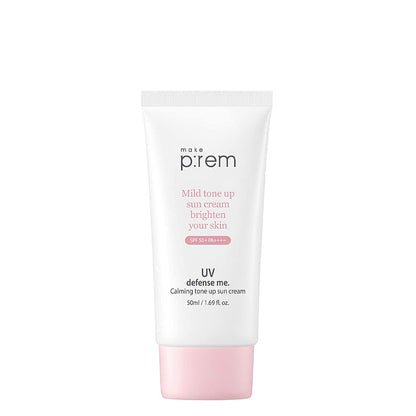 MAKE PREM UV Defense Me Calming Tone Up Sun | Suncream | BONIIK