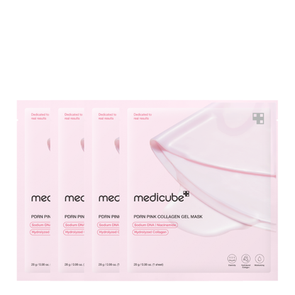 PDRN Pink Collagen Gel Mask Bundle (4pcs)