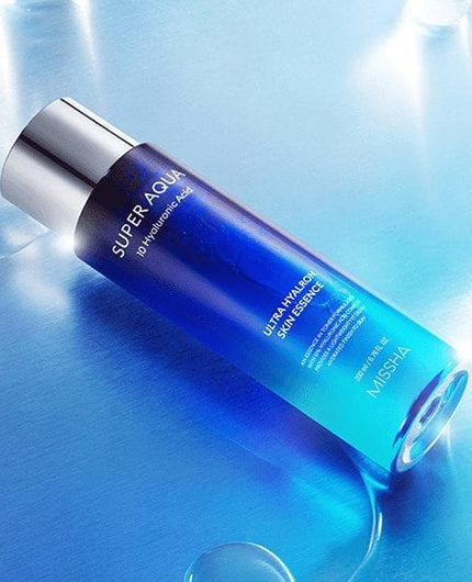 MISSHA Super Aqua 10 Hyaluronic Acid Ultra Hyalron Skin Essence | Dehydrated Skin Care | BONIIK Korean Beauty Skincare Makeup Store Australia