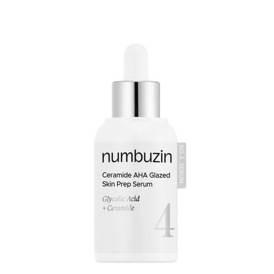 No.4 Ceramide AHA Glazed Skin Prep Serum 30ml