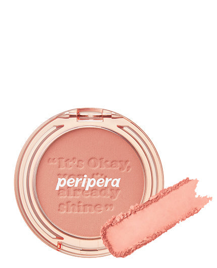 PERIPERA Pure Blushed Sunshine Cheek 02 Milktea Coral | Korean Makeup | BONIIK Australia