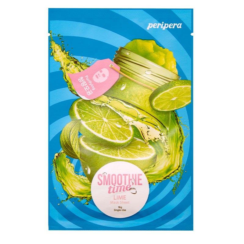 PERIPERA Smoothie Time Mask Sheet Lime | BONIIK