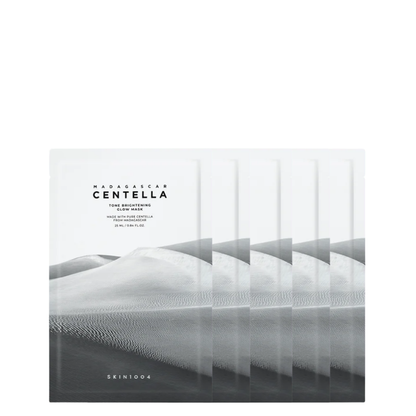 Madagascar Centella Tone Brightening Glow Mask - 5pcs