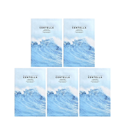 Madagascar Centella Hyalu-Cica Hydrating Mask - 5pcs
