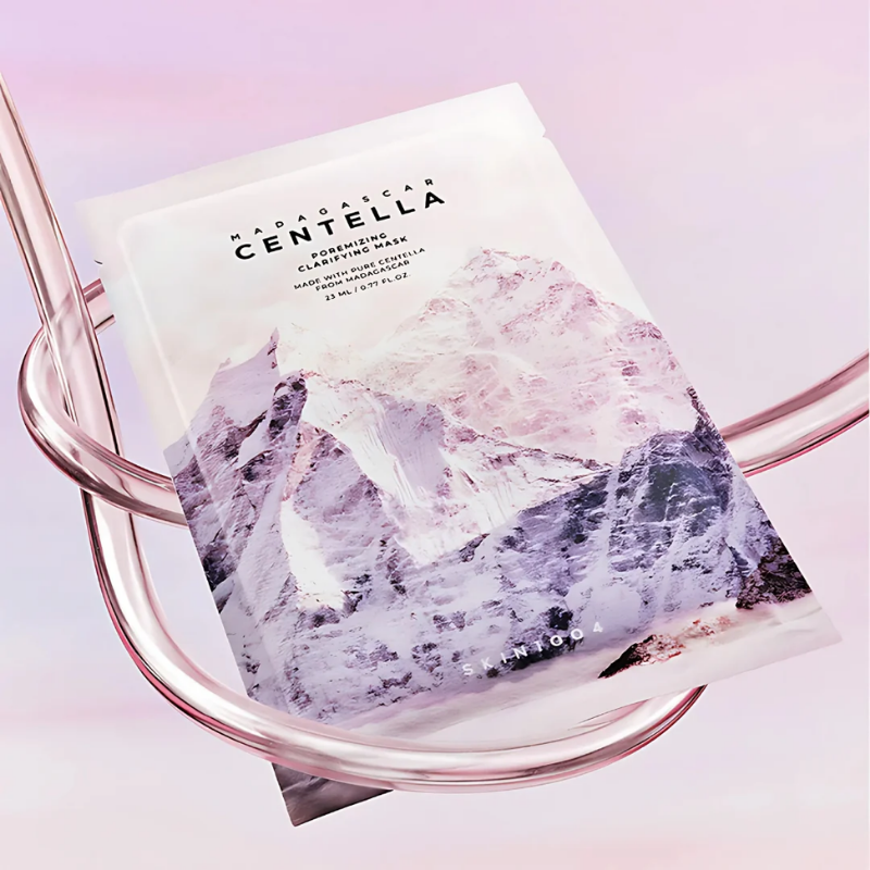 Madagascar Centella Poremizing Clarifying Mask- 5pcs