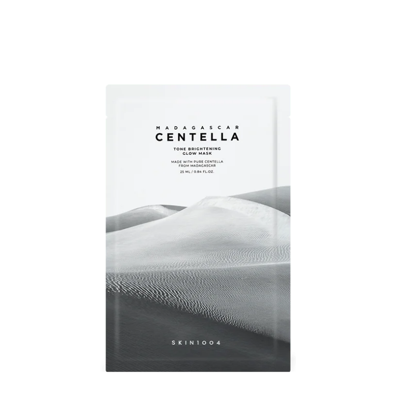 Madagascar Centella Tone Brightening Glow Mask - 5pcs