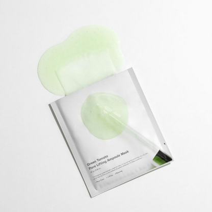 SUNGBOON EDITOR Green Tomato Pore Lifting Ampoule Mask | BONIIK Best Korean Beauty Skincare Makeup Store in Australia