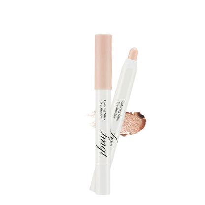 THE FACE SHOP FMGT Coloring Stick Eyeshadow 01 New White Peach | BONIIK Korean Makeup