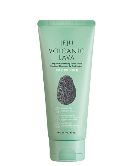 THE FACE SHOP Jeju Volcanic Lava Deep Pore Cleansing Foam Scrub BONIIK The Best K-Beauty Skincare & Makeup Store in Australia