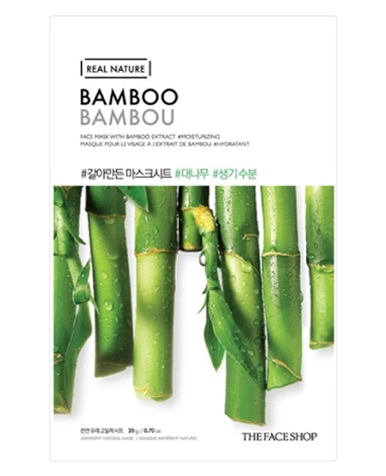 THE FACE SHOP Real Nature Bamboo Mask Sheet | MASK | BONIIK