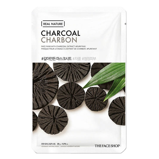 THE FACE SHOP Real Nature Charcoal Mask Sheet | Mask | BONIIK