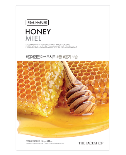 THE FACE SHOP Real Nature Honey Mask Sheet | MASK | BONIIK