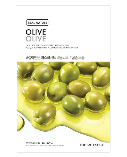 THE FACE SHOP Real Nature Olive Mask Sheet | MASK | BONIIK