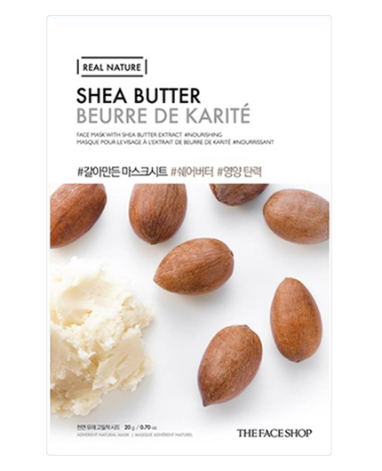 THE FACE SHOP Real Nature Shea Butter Mask Sheet | MASK | BONIIK