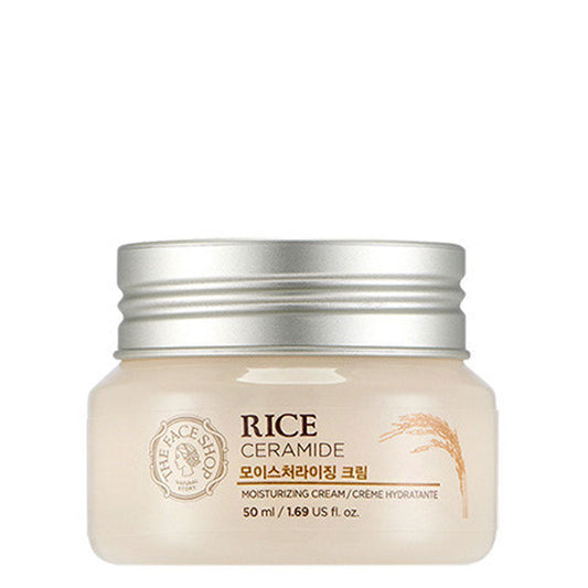 THE FACE SHOP Rice & Ceramide Moisturizing Cream | MOISTURISER | BONIIK