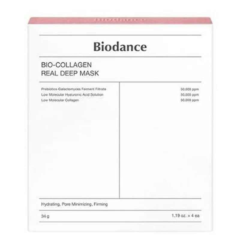 Bio-Collagen Real Deep Mask Bundle (4pcs)