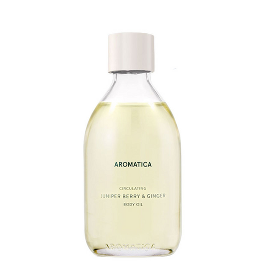 AROMATICA Circulating Body Oil Juniper Berry & Ginger | BONIIK K-Beauty Skincare Australia