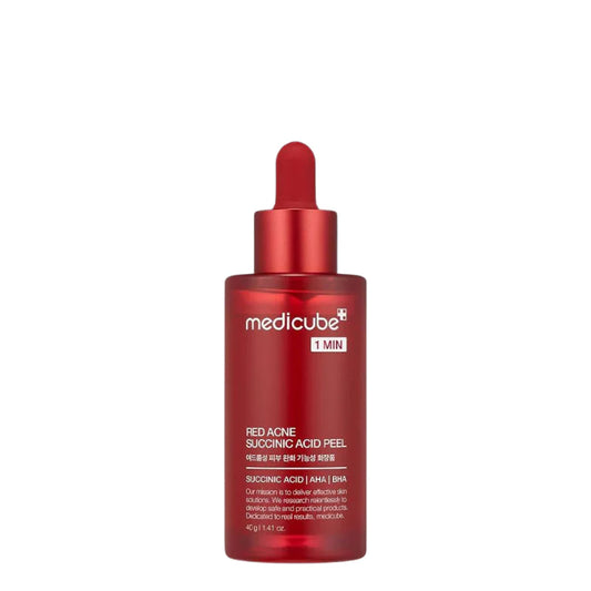 Red Acne Succinic Acid Peel