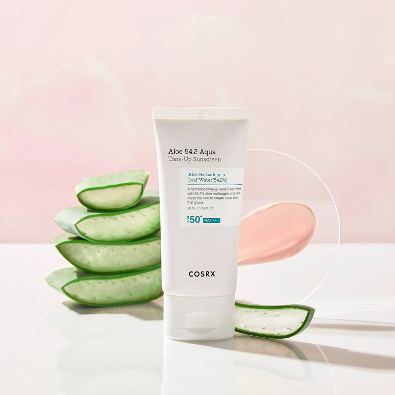 COSRX Aloe 54.2 Aqua Tone Up Sunscreen | BONIIK Best Korean Beauty Skincare Makeup Store in Australia